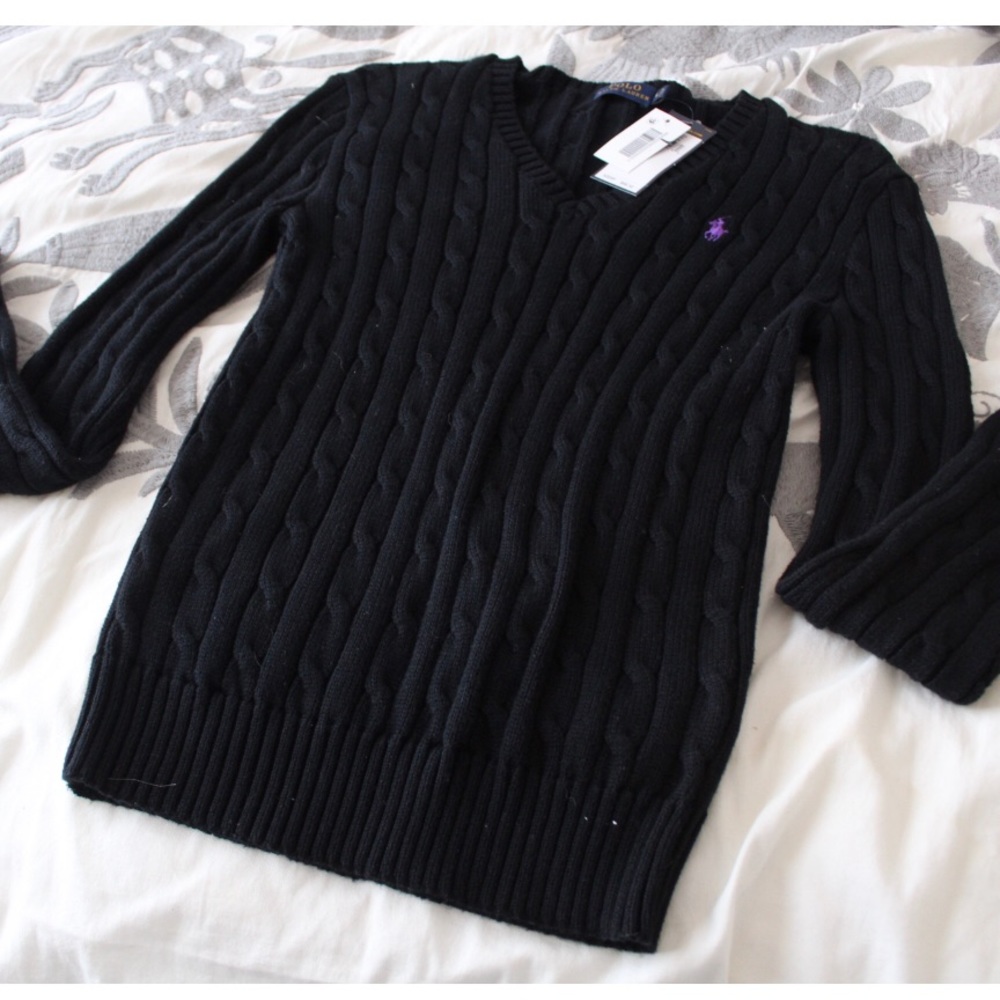 Polo Ralph Lauren Black Sweater